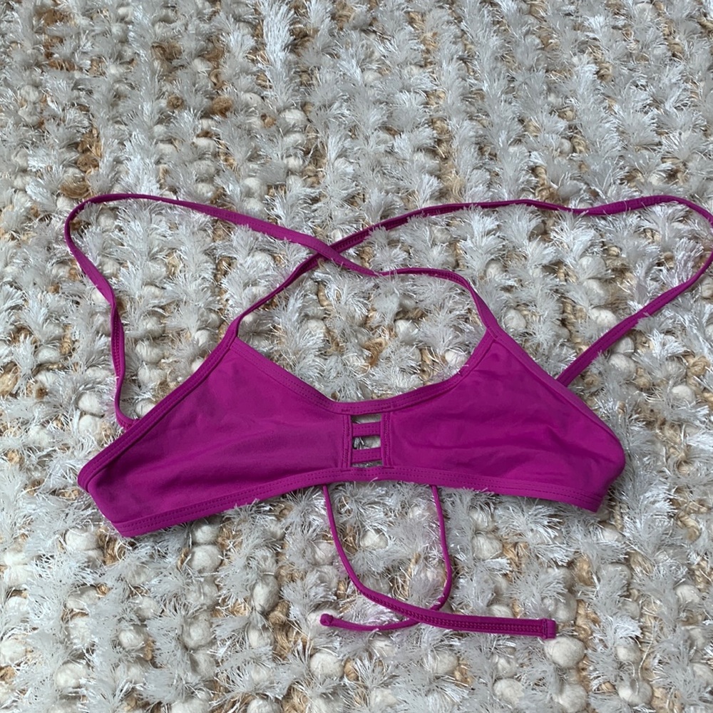 Jolyn purple, bikini top